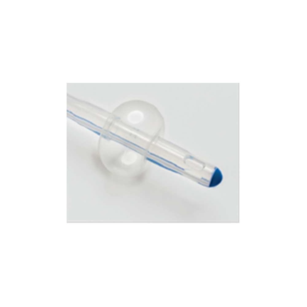 Cewnik Foley'a dwudrożny z plastikową zastawką, 100% silikon, kontrast RTG, sterylny