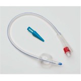 Cewnik Foley'a dwudrożny z plastikową zastawką, 100% silikon, kontrast RTG, sterylny