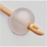 Cewnik Foley'a dwudrożny z gumową zastawką, lateks silikonowany, sterylny